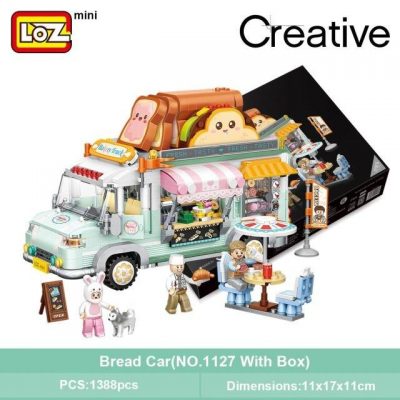 LOZ 1127 Bakery Truck - LOZ Blocks Official Store