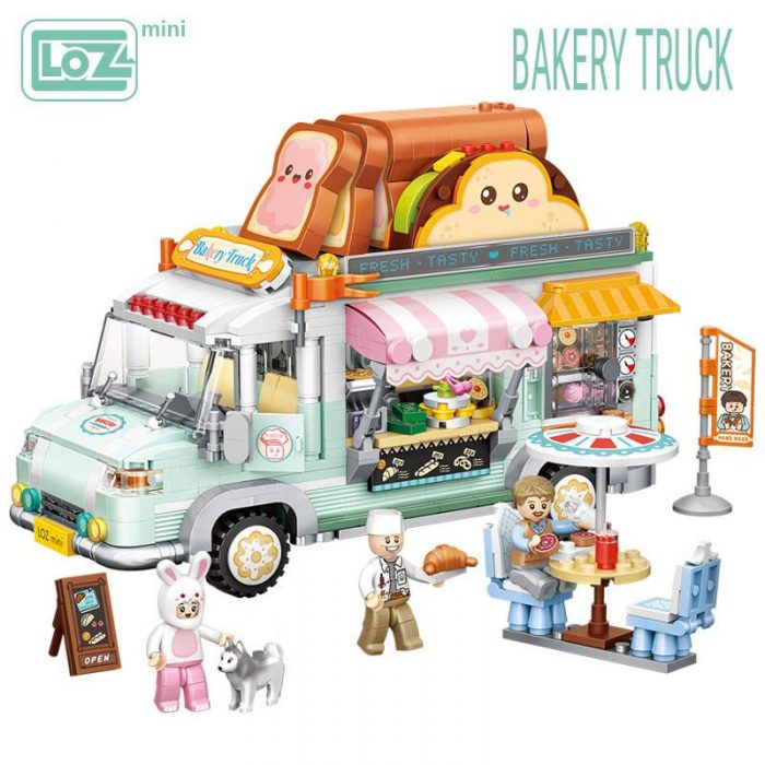 LOZ 1127 Bakery Truck - LOZ Blocks Official Store