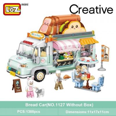 LOZ 1127 Bakery Truck - LOZ Blocks Official Store