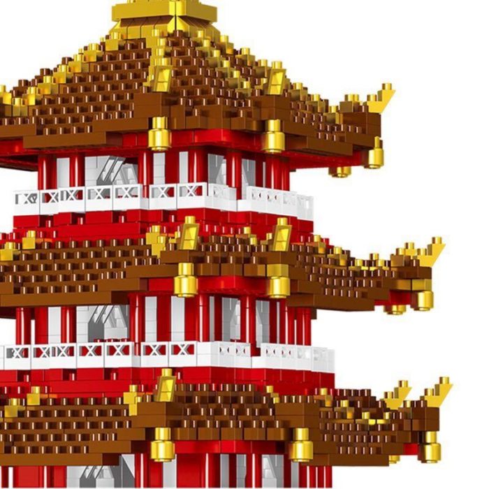 Lezi 8023 Leifeng Pagoda - LOZ Blocks Official Store