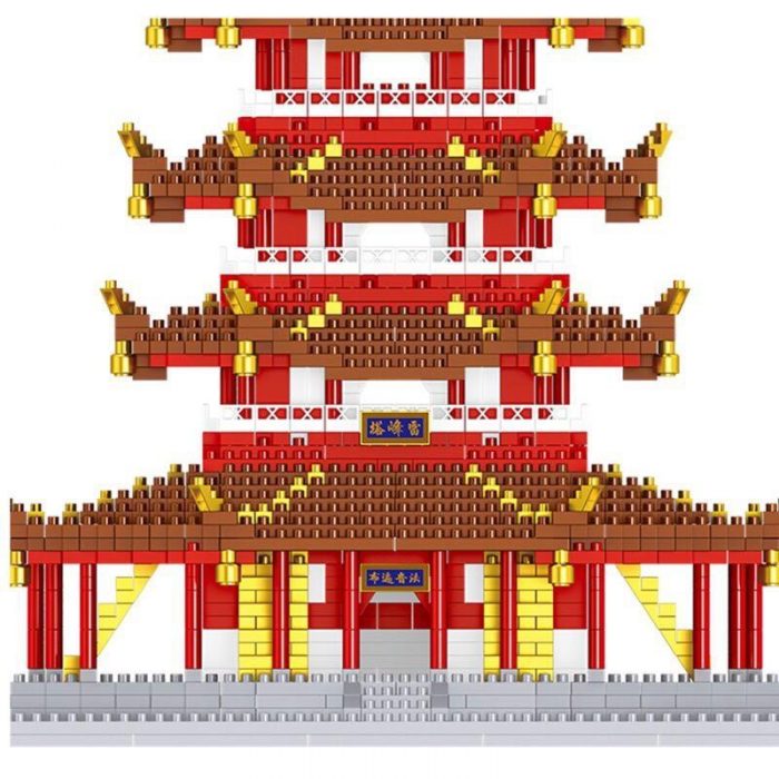 Lezi 8023 Leifeng Pagoda - LOZ Blocks Official Store