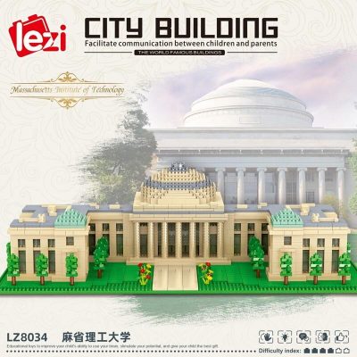 Lezi 8034 USA MIT University School - LOZ Blocks Official Store