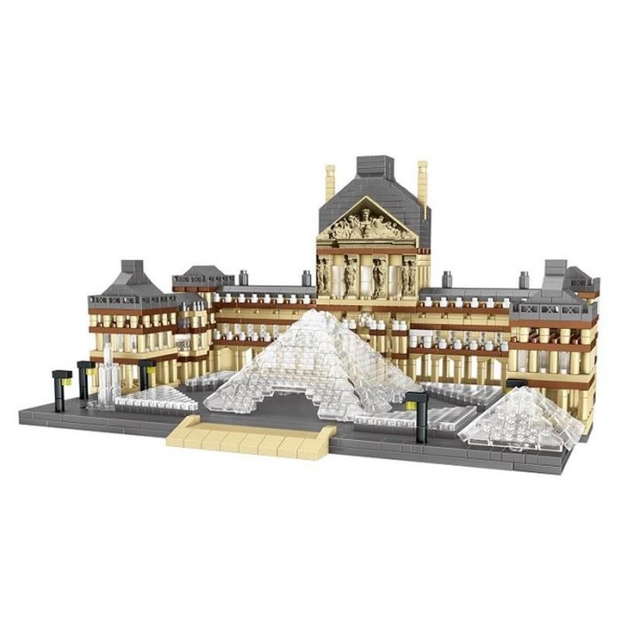 Lezi 8040 Louvre Museum - LOZ Blocks Official Store