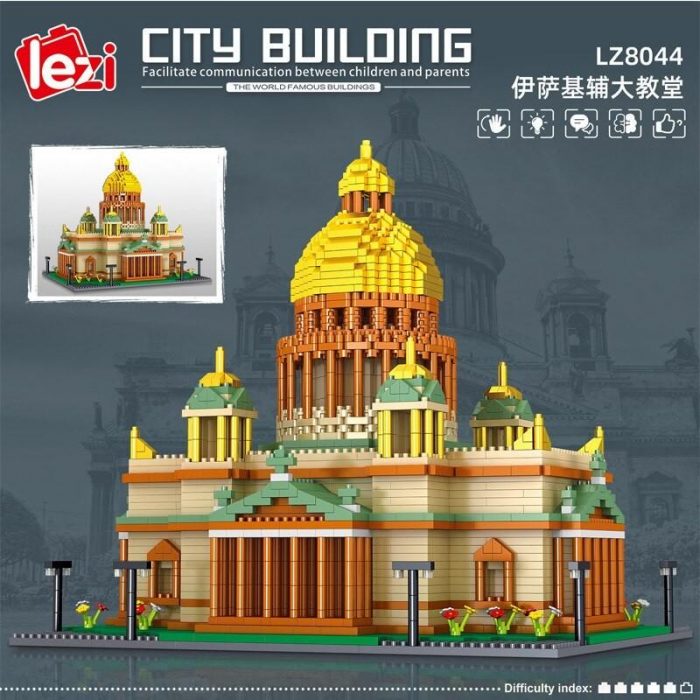 Lezi 8044 Saint Isaac's Cathedral - LOZ Blocks Official Store