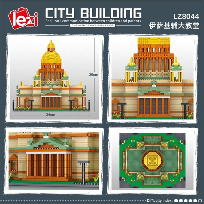 Lezi 8044 Saint Isaac's Cathedral - LOZ Blocks Official Store