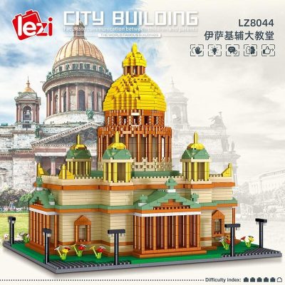 Lezi 8044 Saint Isaac's Cathedral - LOZ Blocks Official Store