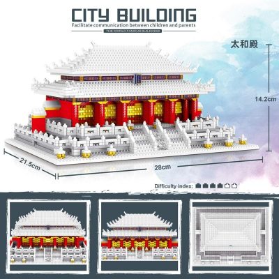 Lezi 8049 Hall of Supreme Harmony - LOZ Blocks Official Store