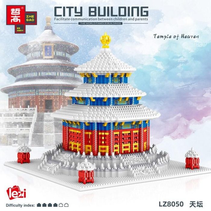 Lezi 8050 Temple of Heaven - LOZ Blocks Official Store