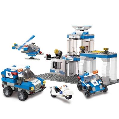 Sluban B0192 Police Station - LOZ Blocks Official Store