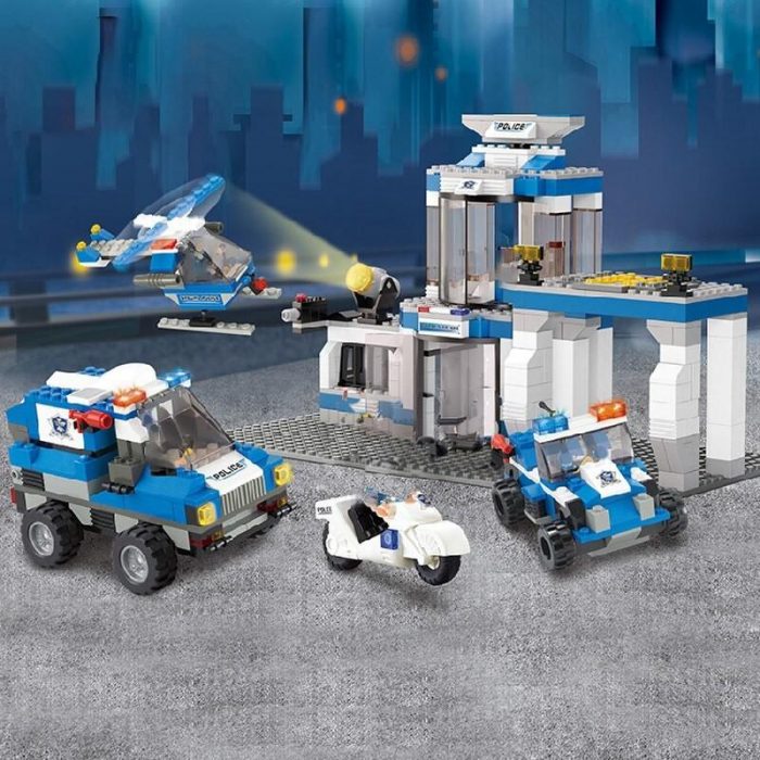 Sluban B0192 Police Station - LOZ Blocks Official Store