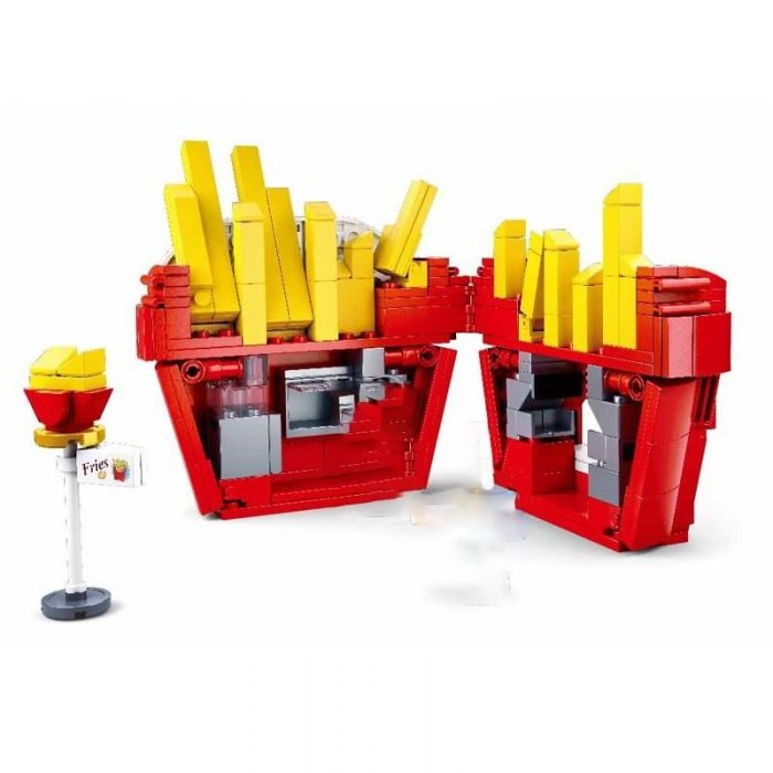 Sluban B0705B French Fries Fast Food Restaurant - LOZ Blocks Official Store