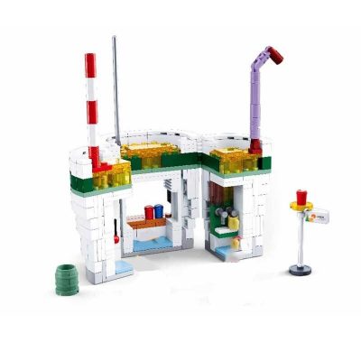 Sluban B0705D Food Court Fruit Juice Beverage Shop - LOZ Blocks Official Store