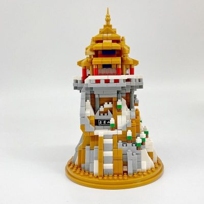 Wise Hawk 2669 Laojun Mountain Temple - LOZ Blocks Official Store