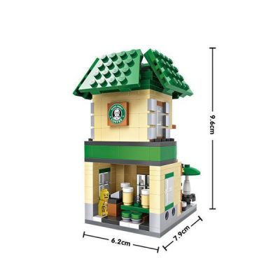 LOZ 1608 Starbucks - LOZ Blocks Official Store