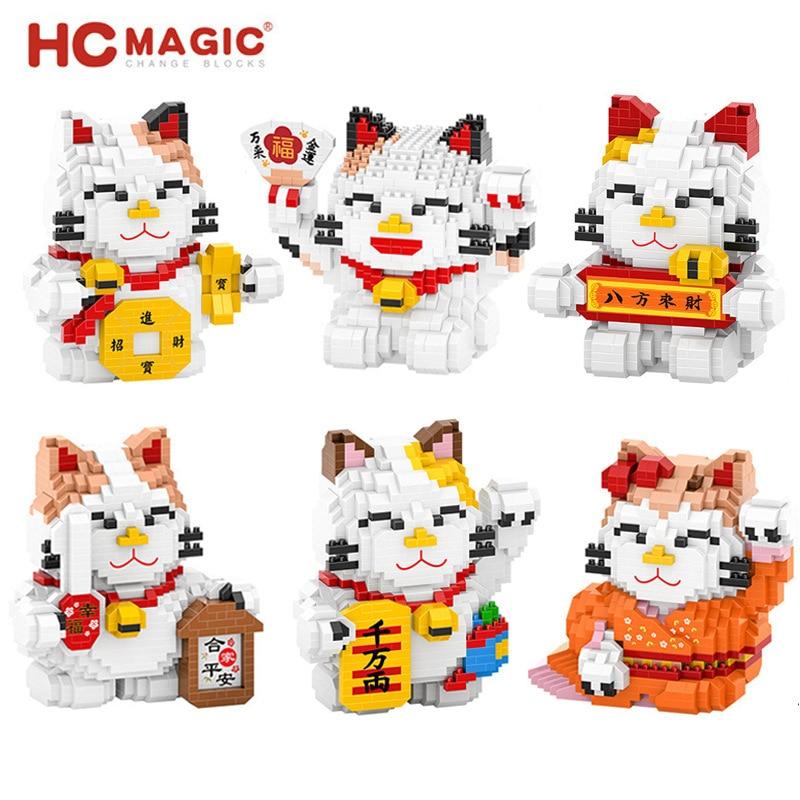 LOZ Magic Blocks HC Mini Blocks Maneki Neko Fortune Cat