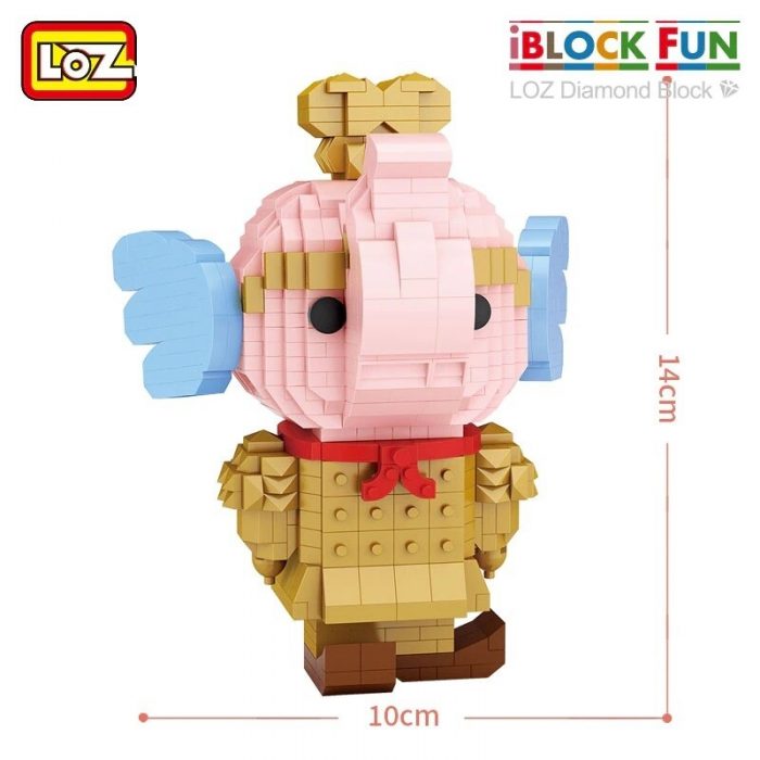 LOZ 9264 Elephant Sodier 2 - LOZ Blocks Store