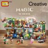 LOZ Building Blocks Magic Academy Street View Mini Small Particle Assembled Toys Puzzle Girls Boys - LOZ Blocks Store