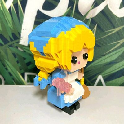 LOZ Fairy Tale Girl Ancient Rabbit Animal Crystal Shoe Broom Model Mini Diamond Blocks Bricks Building 4 - LOZ Blocks Store