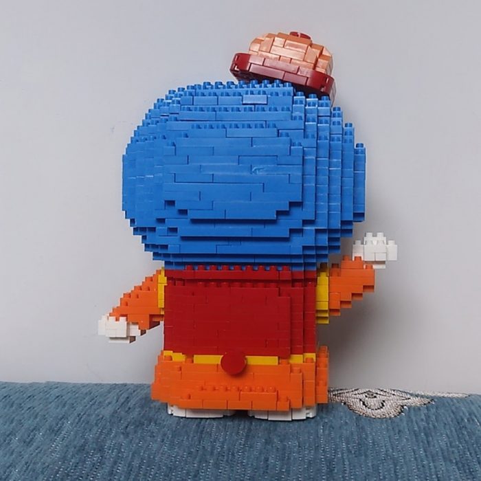 Balody 16146 Anime Doraemon China Town Cat Hat Animal Robot Pet Mini Diamond Blocks Bricks Building 5 - LOZ Blocks Store