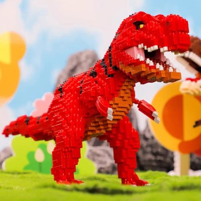 Balody 16248 Jurassic Period Dinosaur Torvosaurus Monster DIY Mini Diamond Blocks Bricks Building Toy For Children 5 - LOZ Blocks Store