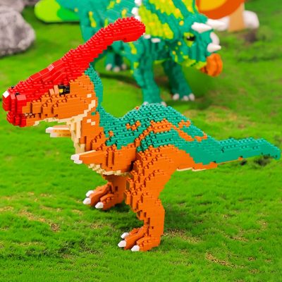 Balody 16250 Jurassic Period Dinosaur Parasaurolophus Monster Mini Diamond Blocks Bricks Building Toy For Children Gift 2 - LOZ Blocks Store