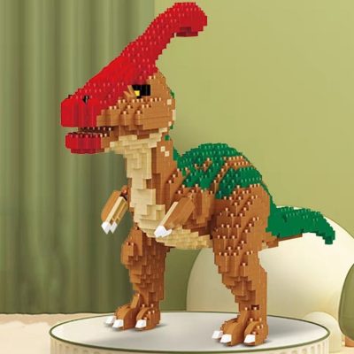 Balody 16250 Jurassic Period Dinosaur Parasaurolophus Monster Mini Diamond Blocks Bricks Building Toy For Children Gift 3 - LOZ Blocks Store