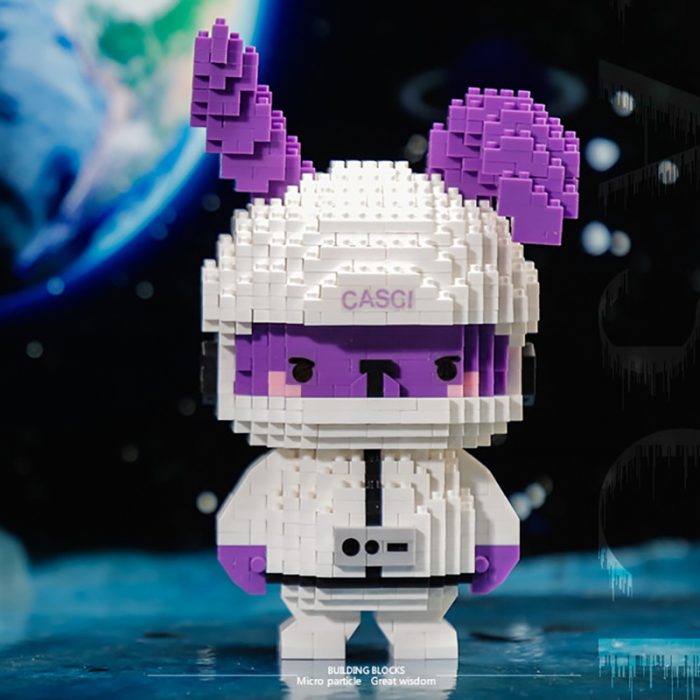 Balody 16289 Space Adventure Rabbit Astronaut Animal World Model DIY Mini Diamond Blocks Bricks Building Toy 1 - LOZ Blocks Store