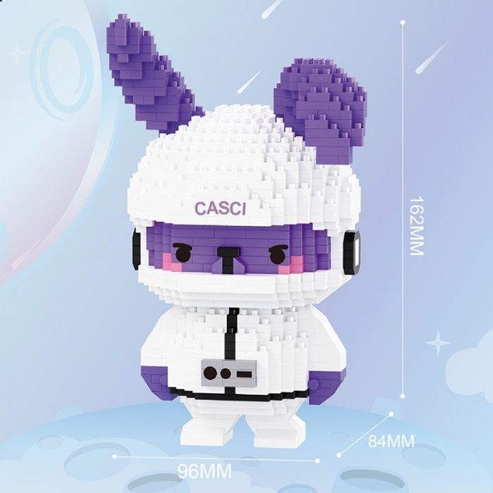 Balody 16289 Space Adventure Rabbit Astronaut Animal World Model DIY Mini Diamond Blocks Bricks Building Toy 3 - LOZ Blocks Store