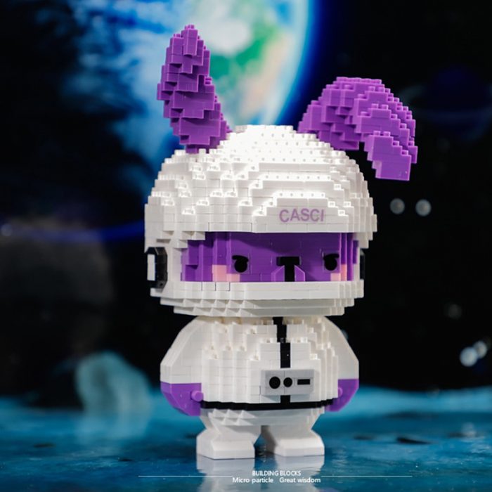 Balody 16289 Space Adventure Rabbit Astronaut Animal World Model DIY Mini Diamond Blocks Bricks Building Toy 4 - LOZ Blocks Store