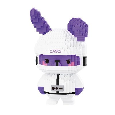 Balody 16289 Space Adventure Rabbit Astronaut Animal World Model DIY Mini Diamond Blocks Bricks Building Toy 5 - LOZ Blocks Store