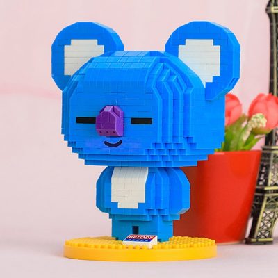 Balody 18146 Animal World Koala Bear Smile Stand Pet Doll Model Mini Diamond Blocks Bricks Building 3 - LOZ Blocks Store