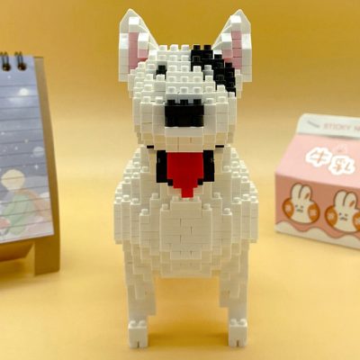 Balody 18245 Animal World Pit Bull Terrier Dog Stand Pet Doll Mini Diamond Blocks Bricks Building 3 - LOZ Blocks Store