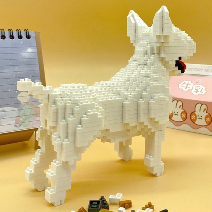 Balody 18245 Animal World Pit Bull Terrier Dog Stand Pet Doll Mini Diamond Blocks Bricks Building 4 - LOZ Blocks Store