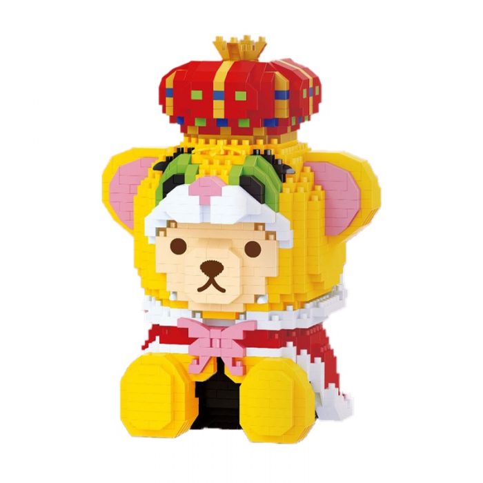 Balody 18260 Yellow Tiger King Dressed up Bear Animal Disguise Mini Diamond Blocks Bricks Building Toy 2 - LOZ Blocks Store