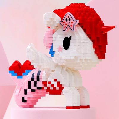 Balody 18272 Animal World Unicorn Mermaid Fly Horse Monster Pet Mini Diamond Blocks Bricks Building Toy 2 - LOZ Blocks Store