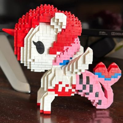 Balody 18272 Animal World Unicorn Mermaid Fly Horse Monster Pet Mini Diamond Blocks Bricks Building Toy 3 - LOZ Blocks Store