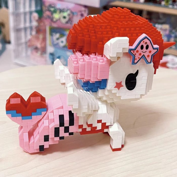 Balody 18272 Animal World Unicorn Mermaid Fly Horse Monster Pet Mini Diamond Blocks Bricks Building Toy 4 - LOZ Blocks Store