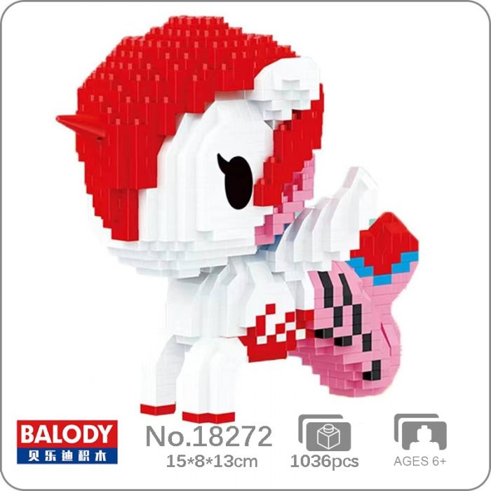 Balody 18272 Animal World Unicorn Mermaid Fly Horse Monster Pet Mini Diamond Blocks Bricks Building Toy - LOZ Blocks Store