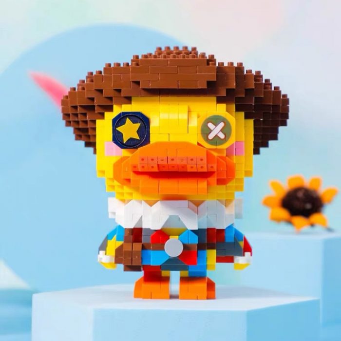 Balody 18376 Game Identity Acrobat Duck Clown Animal Monster Mini Diamond Blocks Bricks Building Toy for 1 - LOZ Blocks Store