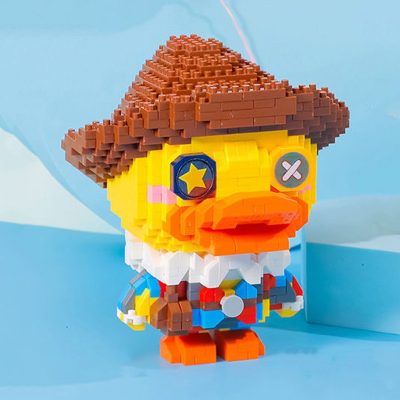 Balody 18376 Game Identity Acrobat Duck Clown Animal Monster Mini Diamond Blocks Bricks Building Toy for 2 - LOZ Blocks Store