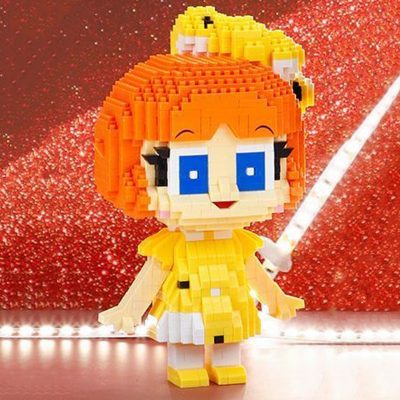 Balody 18419 Anime Mighty Atom Astro Boy Suzu Robot Girl Doll Mini Diamond Blocks Bricks Building 2 - LOZ Blocks Store