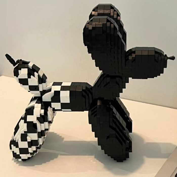 Balody 18442 Animal World Black Balloon Dog Puppy Mosaic Pet 3D Mini Diamond Blocks Bricks Building 5 - LOZ Blocks Store