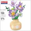 Balody 21091 Eternal Flower Vase Violet Gypsophila Herb Plant Bottle 3D Mini Blocks Bricks Building Toy - LOZ Blocks Store