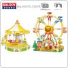 Balody Duck Amusement Park Merry go round Carousel Ferris Wheel Food Truck Pet Car Mini Blocks - LOZ Blocks Store