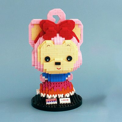 Balody Little Red Fox Lion Dance Princess Kimono Mr Animal Pet Mini Diamond Blocks Bricks Building 4 - LOZ Blocks Store