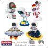 Balody Space Astronaut Spaceman UFO Flower Fly Rocket Earth Star Spacecraft Mini Diamond Blocks Bricks Building - LOZ Blocks Store