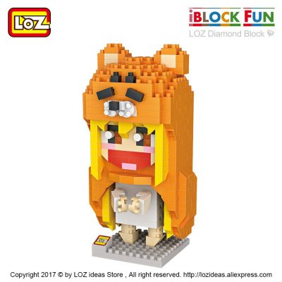 LOZ Diamond Blocks Figure Chibi Cute Kawaii Dolls Mini Japanese Anime Action Figures Acg Toy Assembly 2 - LOZ Blocks Store