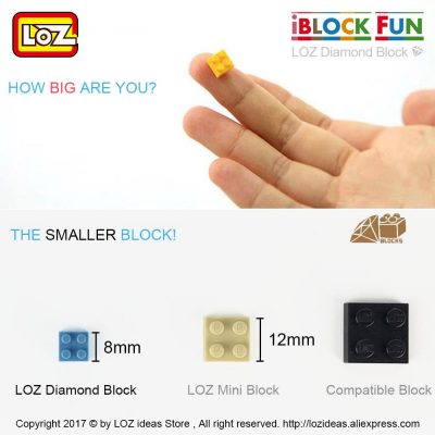 LOZ Diamond Blocks Figure Chibi Cute Kawaii Dolls Mini Japanese Anime Action Figures Acg Toy Assembly 5 - LOZ Blocks Store