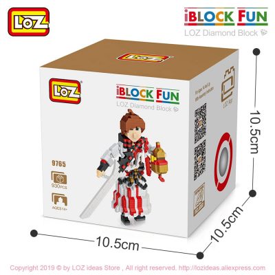LOZ Diamond Blocks Game Character Ancient Chinese Hero Building Blocks Figures Brick Toys for Children Sun 4 - LOZ Blocks Store