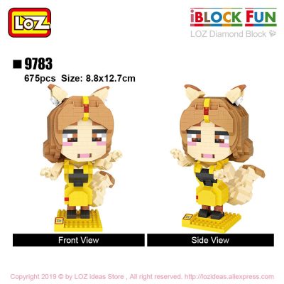LOZ Diamond Blocks Game Character Ancient Chinese Hero Building Blocks Figures Brick Toys for Children Sun 5 - LOZ Blocks Store